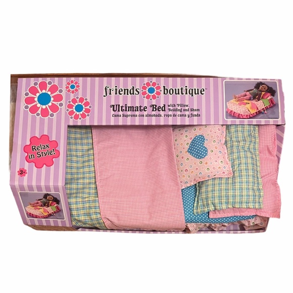 Doll Bed for 18” Dolls & American Girl Dolls - Picture 2 of 10